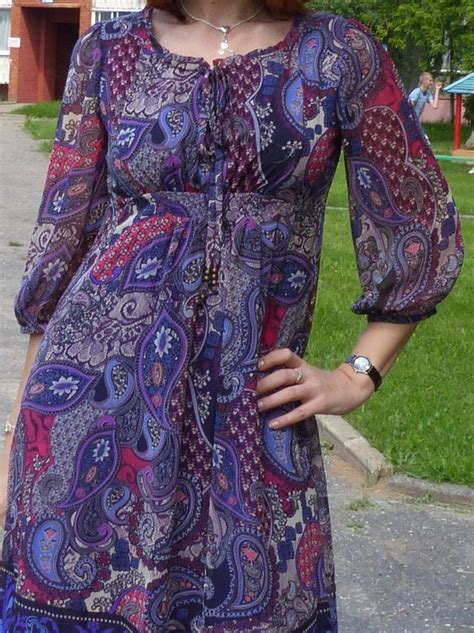 Local style: Paisley print dress