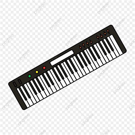 Piano Keyboard Hd Transparent, Keyboard Piano Electronic Organ, Art ...