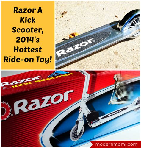 Active Kids Will Love This Year's Hottest Ride-On Toy! Razor A Kick Scooter {Review} | modernmami™