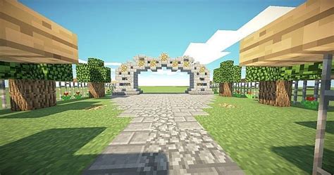 Minecraft Gate Design