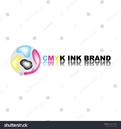 Cmyk Ink Printer Logo Brand Name Stock Vector (Royalty Free) 2006194838 | Shutterstock