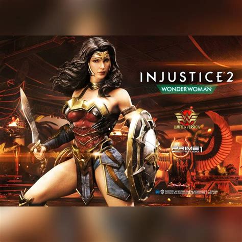 Premium Masterline Injustice 2 Wonder Woman Limited Version | | Prime 1 Studio