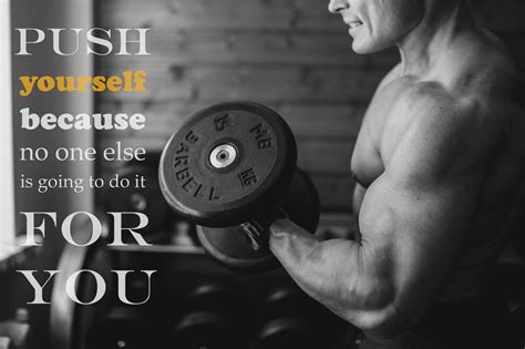 EzPosterPrints - Bodybuilding Men Girl Fitness Workout Quotes Motivational Inspirational Muscle ...