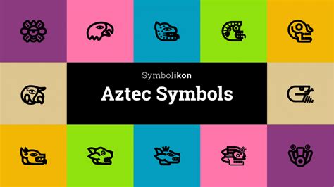 Aztec Symbols - Aztec Meanings - Graphic and Meanings of Aztec Symbols