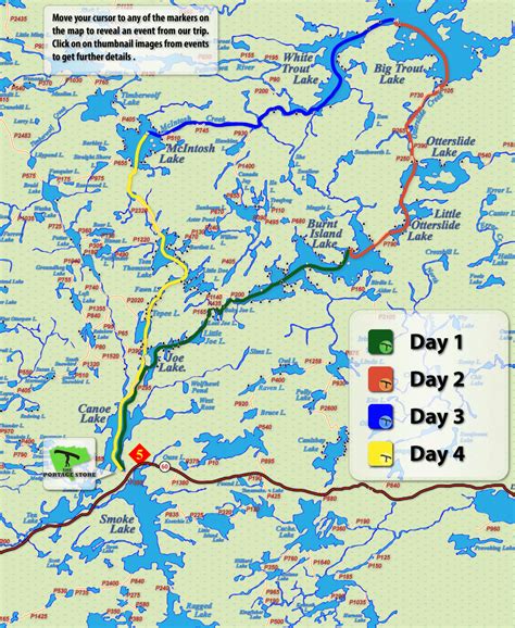 ALGONQUIN PARK CANOE ROUTES MAP PDF