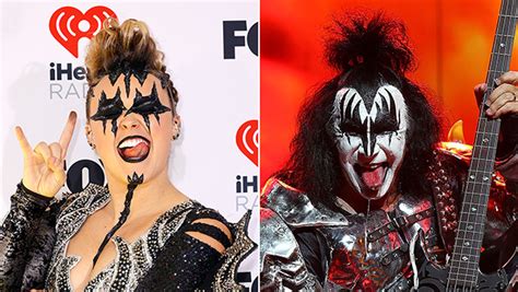 Gene Simmons Supports Jojo Siwa’s KISS-Inspired iHeartRadio Look ...