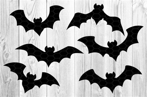 svg dxf pdf png jpeg bats for cricut svg bats template bats svg bat stencil svg halloween svg ...