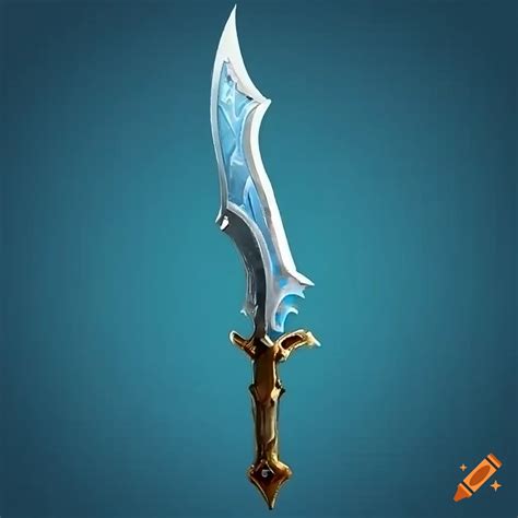 Snow white inspired fantasy weapon on Craiyon