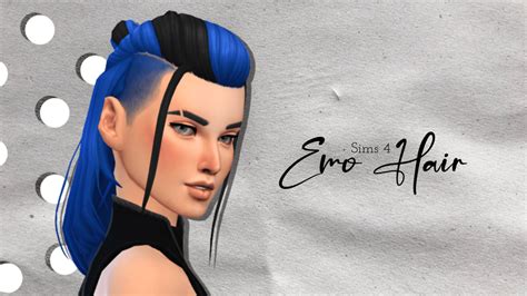 Best Sims 4 Emo Hair - Making Emo Mainstream Again — SNOOTYSIMS