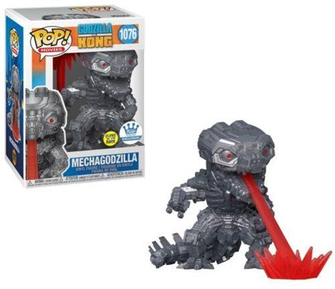 mechagodzilla funko pop glow in the dark | #3876586639