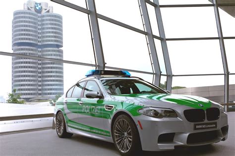 BMW M5 police car unveiled in Munich