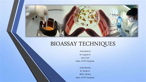 Bioassay techniques