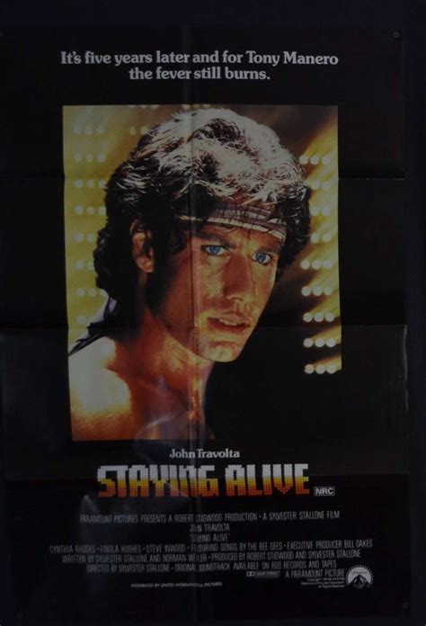 All About Movies - Staying Alive Poster Original One Sheet 1983 John ...