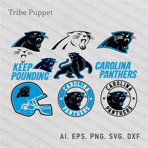 Carolina Panthers Logo Vector set - MasterBundles