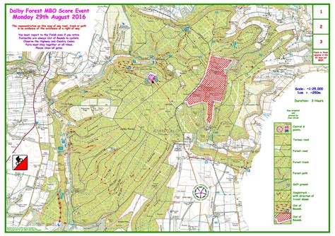 Dalby Forest blank map now available | Event Monday 29 August | nymbo ...