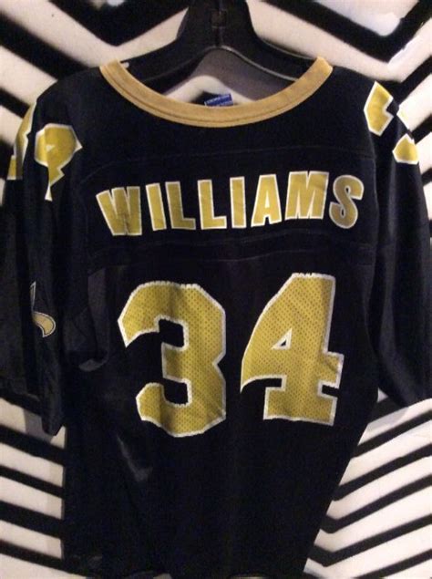 New Orleans Saints Williams #34 Football Jersey | Boardwalk Vintage