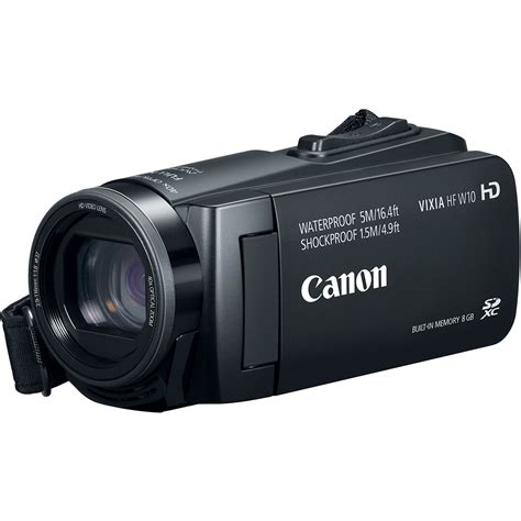 Canon Vixia HF W10 Waterproof Camcorder 3909C001 B&H Photo Video