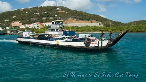 St Thomas to St John Car Ferry : On-Island Times US Virgin Islands