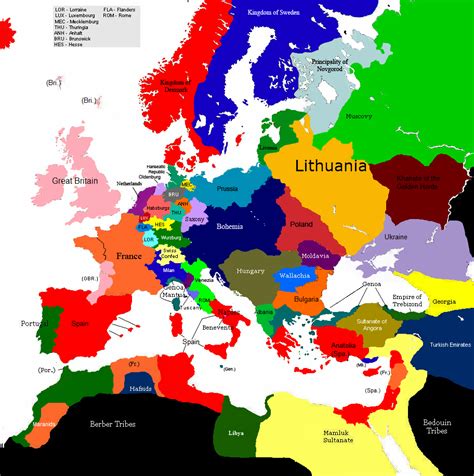 Europe 1430, 1492-1522 (Map Game) | Alternative History | FANDOM powered by Wikia