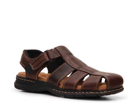 Dr. Scholls Leather Gaston Fisherman Sandal in Brown for Men - Lyst