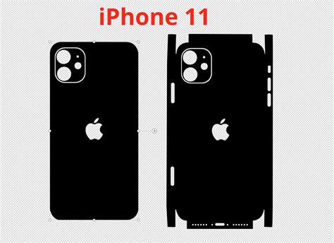 IPhone 11 Vector Cut File Skin Template - Etsy Hong Kong