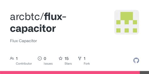 GitHub - arcbtc/flux-capacitor: Flux Capacitor