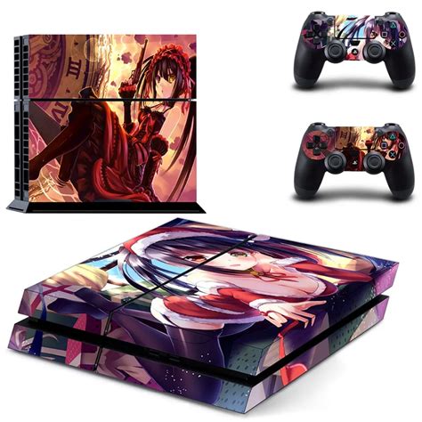 Cute Anime Girl PS4 Skins For Playstation 4 Controller Console Stickers ...