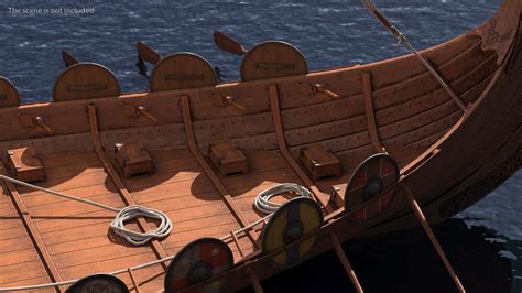 Viking Drakkar Sail Raised 3D Model $129 - .3ds .blend .c4d .fbx .max .ma .lxo .obj ...