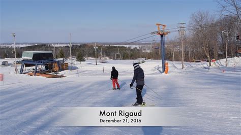 Mont Rigaud - December 21, 2016 - YouTube