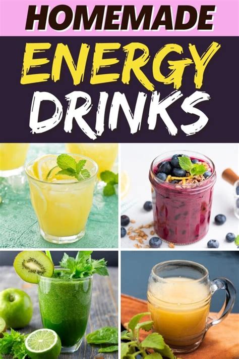 15 Homemade Energy Drinks (+ Best Recipes) - Insanely Good