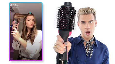 Pro hairdresser tries the revlon one step hair dryer (as seen on tiktok)