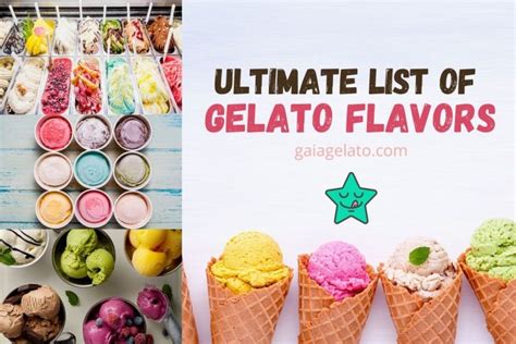 Ultimate List of Gelato Flavors (#8 is a Must Try) - Gaia Gelato