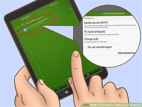 5 Ways to Connect a Tablet to a Computer - wikiHow