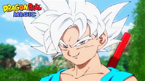 DRAGON BALL MAGIC KID GOKU ULTRA INSTINCT by AkatoDraw on DeviantArt