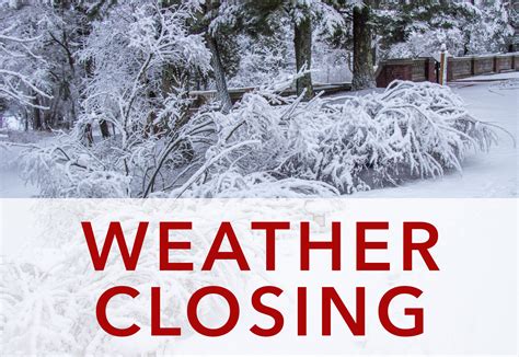 Weather Closing | Glensheen