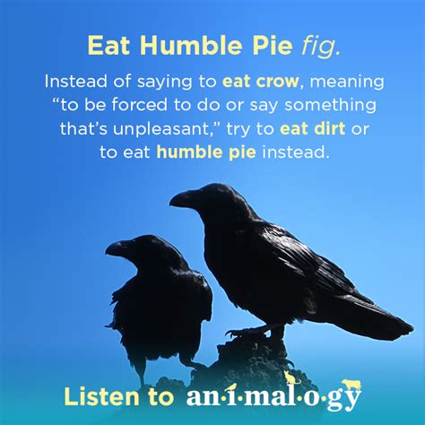 Eating Crow? Try Eating Humble Pie, Instead - Colleen Patrick-Goudreau