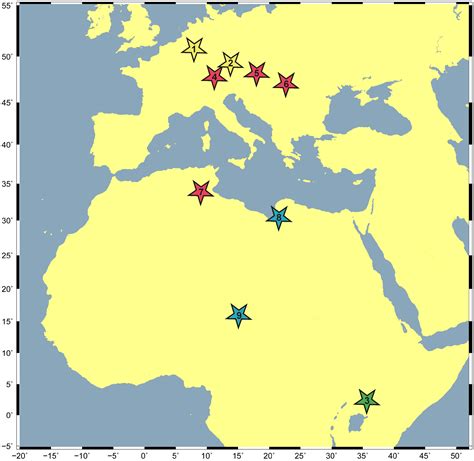 Berber Tribe Map