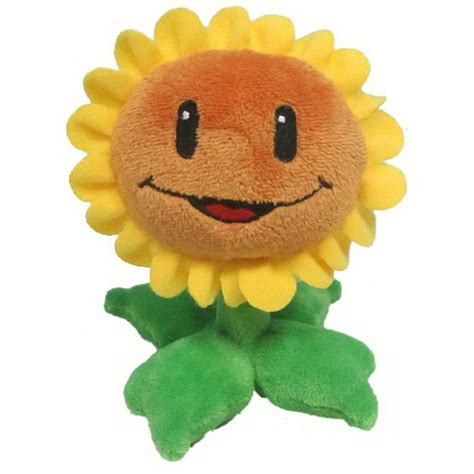 Plants vs. Zombies 7" Sunflower Plush - Walmart.com - Walmart.com