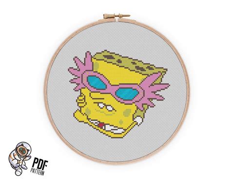 Incognito Spongebob Cross Stitch Pattern Spongebob Meme | Etsy | Funny cross stitch patterns ...