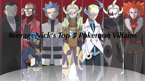 AverageNick's Top 5 Pokemon Villains. | Pokémon Amino