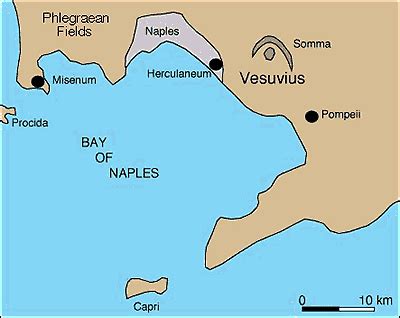 Mount Vesuvius Map