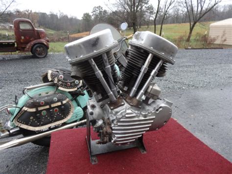 HARLEY DAVIDSON 1948FL PANHEAD ENGINE W/NC TITLE, KNUCKLEHEAD, FLATHEAD