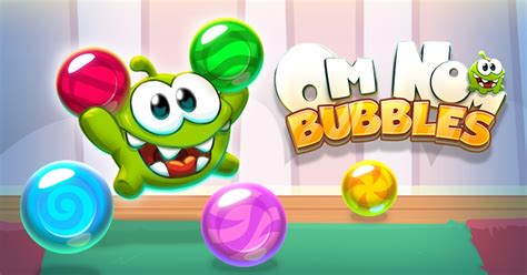 Om Nom: Bubbles 🕹️ Play Om Nom: Bubbles on CrazyGames