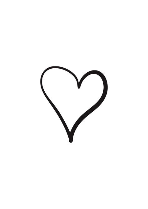 Free Heart Outline Svg File