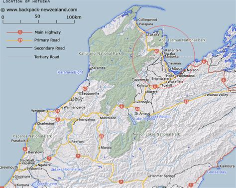 Where is Motueka? Map - New Zealand Maps