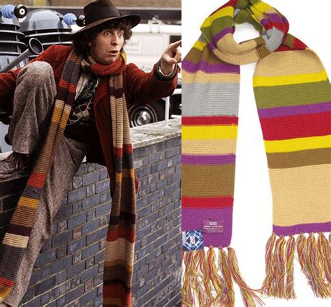 Doctor Who thing of the day: Tom Baker scarf licensed merch - FlickFilosopher.com