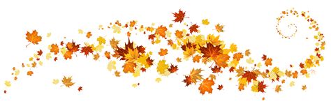 Falling Autumn Leaves Clip Art