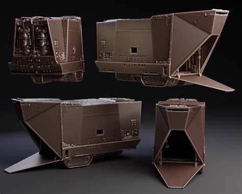 Jawa Sandcrawler with Interior by Peter Farell | Download free STL model | Printables.com