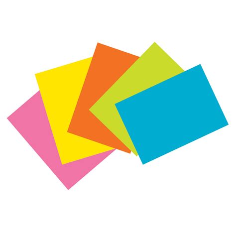 Pacon Index Cards, 4″ x 6″, Super Bright, Unruled | PAC1721 – SupplyMe