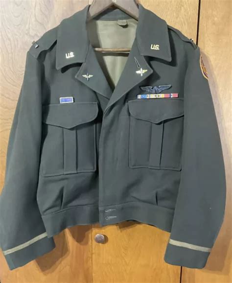 WWII WW2 US Army Air Force Uniform - Jacket , Pants, Belt & Shirt $150.00 - PicClick
